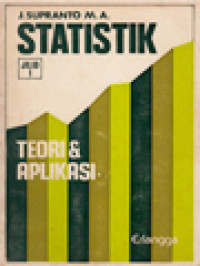 Image of Statistik: Teori & Aplikasi I