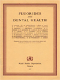 Image of Fluorides And Dental Health