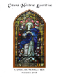 Image of Causa Nostrae Laetitiae: Carmelite Newsletter, Summer 2018