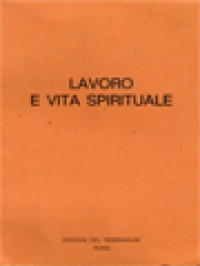 Image of Lavoro E Vita Spirituale