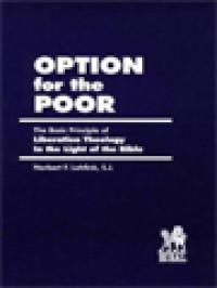 Image of Option For The Poor: The Basic Principle Of Liberation Theology In The Light Of The Bible