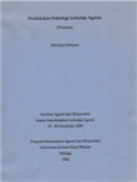 Image of Pendekatan Psikologi Terhadap Agama - Seminar Agama Dan Masyarakat Kajian Interdisipliner Terhadap Agama 25-29 November 1992