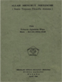 Image of Allah Menurut Nietzsche (Suatu Tinjauan Filosofis Ateisme)