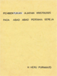 Image of Pembentukan Ajaran Kristologis Pada Abad Abad Pertama Gereja