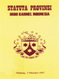 Image of Statuta Provinsi Ordo Karmel Indonesia 1997