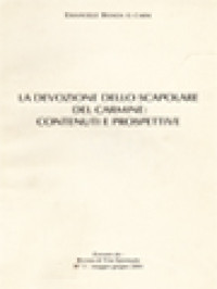 Image of La Devozione Dello Scapolare Del Carmine: Contenuti E Prospettive