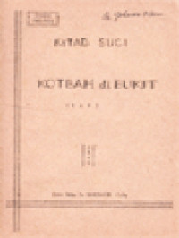Image of Kitab Suci Kotbah Di Bukit (KDB)
