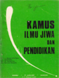 Image of Kamus Ilmu Jiwa Dan Pendidikan