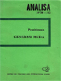 Image of Analisa: Pembinaan Generasi Muda