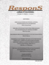 Image of Respons: Kekuasaan Penegak Hukum: Antara Independensi dan Intervensi, Negara Leviathan dan Etika Perdamaian Dalam Pandangan Thomas Hobbes, Bagaimana Relevansi Erasmus untuk Zaman Kita?, Pemikiran Max Weber Tentang Etos Protestantisme dan Lahirnya Kapitalisme Modern Menurut Kieran Allen dan Relevansinya Untuk Indonesia Abad ke-21, Hutan Untuk Kesejahteraan Masyarakat: Studi Kasus Cileuksa, Bogor., Tinjauan Buku