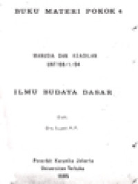 Image of Ilmu Budaya Dasar - Buku Materi Pokok 4, 5, 6