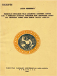 Image of Penentuan Pengaruh Nilai Logaritma Koefisien Partisi (Log P) Terhadap Aktivitas Antijamur Dari Mikonazol Nitrat Dan Ekonazol Nitrat Pada Jamur Candida Albicans