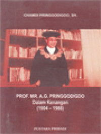 Image of Prof. Mr. A.G. Pringgodigdo Dalam Kenangan (1904-1988)