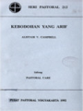Kebodohan Yang Arif - Pastoral Care