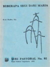 Image of Beberapa Segi Dari Maria