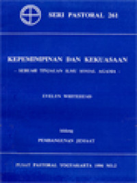 Image of Kepemimpinan Dan Kekuasaan: Sebuah Tinjauan Ilmu Sosial Agama - Pembangunan Jemaat