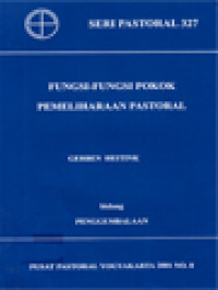 Image of Fungsi-Fungsi Pokok Pemeliharaan Pastoral - Penggembalaan