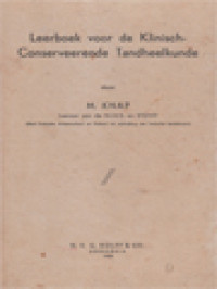 Image of Leerboek Voor De Klinisch-Conserveerende Tandheelkunde