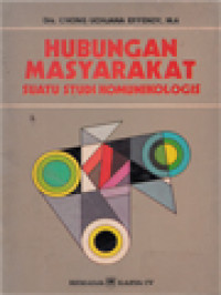 Image of Hubungan Masyarakat, Suatu Studi Komunikologis