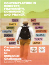 Image of Contemplation In Ministry, Fraternity, Community, And Prayer: Carmelite Life In Millennial Challenges - 4th International Congress Carmelite Laity - Bali, Indonesia: 13-16 February 2020