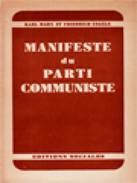 Image of Manifeste Du Parti Communiste