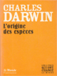 Image of L'origine Des Espèces