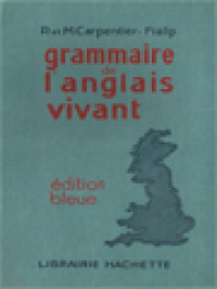 Image of Grammaire De L'anglais Vivant