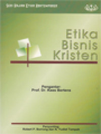 Image of Etika Bisnis Kristen / Robert P. Borrong, N. Yudiet Tompah (Editor)