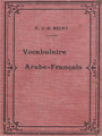 Image of Vocabulaire Arabe-Français: A L'usage Des Étudiants