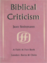 Image of Biblical Criticism