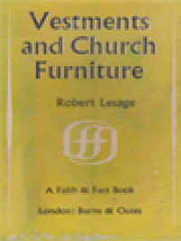 Image of Vestments And Church Furniture
