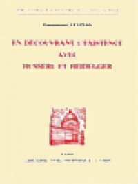 Image of En Découvrant L'existence Avec Husserl Et Heidegger