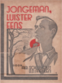 Image of Jongeman, Luister Een! Een Reeks Gesprekken Met R.K. Jongemannen Van 18 Jaar En Ouder