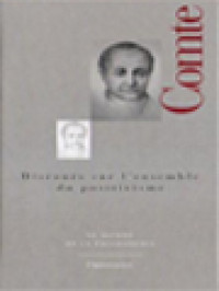 Image of Discours Sur L'ensemble Du Positivisme