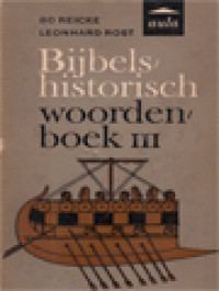 Image of Bijbels-Historisch Woordenboek III: Kaalhoofdigheid-Orpa