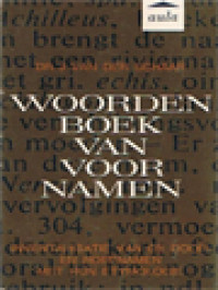 Image of Woordenboek Van Voornamen: Inventarisatie Van De Doop- En Roepnamen Met Hun Etymologie
