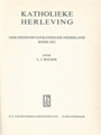 Image of Katholieke Herleving: Geschiedenis Van Katholiek Nederland Sinds 1853