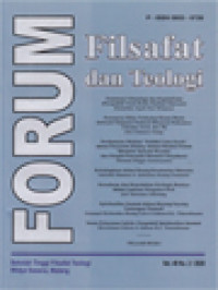 Image of Forum Filsafat dan Teologi: Dominasi Teknologi dan Kapitalisme (Perspektif Teori Kritis Herbert Marcuse); Fenomena Iklan Terhadap Kaum Muda (Sebuah Tinjauan Pastoral Menurut Dokumen Christus Vivit, Art. 79); Perdamaian Melalui 