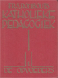 Image of Katholieke Pedagogiek I: De Opvoeders