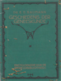 Image of Geschiedenis Der Geneeskunde