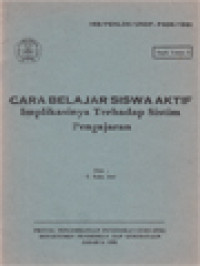Image of Cara Belajar Siswa Aktif Implikasinya Terhadap Sistim Pengajaran