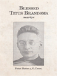 Image of Blessed Titus Brandsma Martyr