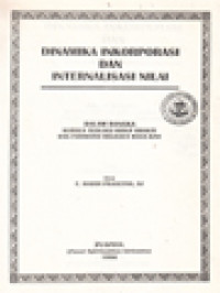 Image of Dinamika Inkorporasi Dan Internalisasi Nilai: Dalam Rangka Kursus Teologi Hidup Bhakti Dan Formatio Religius Masa Kini