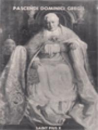Image of Pascendi Dominici Gregis