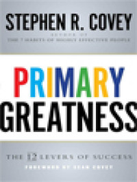 Image of Primary Greatness: The 12 Levers Of Success