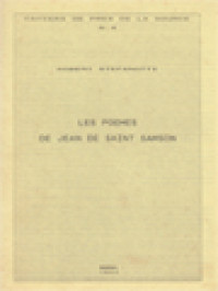 Image of Les Poèmes De Jean De Saint Samson