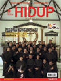 Image of Pesona Kontemplasi: Orang-Orang Gunung Karmel Yang Bekerja Di Tengah Hiruk-pikuk Kota Namun Selalu Berdiri di Hadirat Allah; 