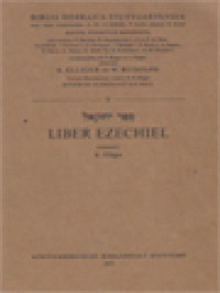 Image of ספר יחזקאל (Liber Ezechiel)