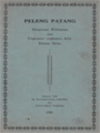 Image of Peleng Patang: Himpunan Peribahasa Dan Ungkapan-Ungkapan Adat Bahasa Sika