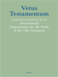 Image of Vetus Testamentum